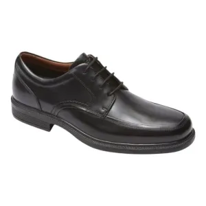 Rockport Men's Dressports Luxe Black Leather Vibram Soles Oxford Shoes Size 10