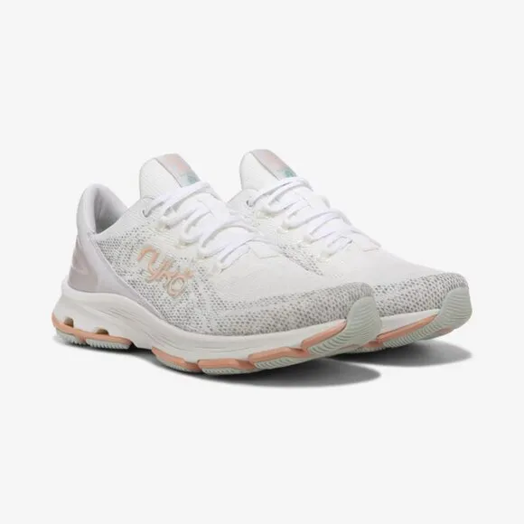 Ryka Devotion X Walking Sneaker In Feminine White