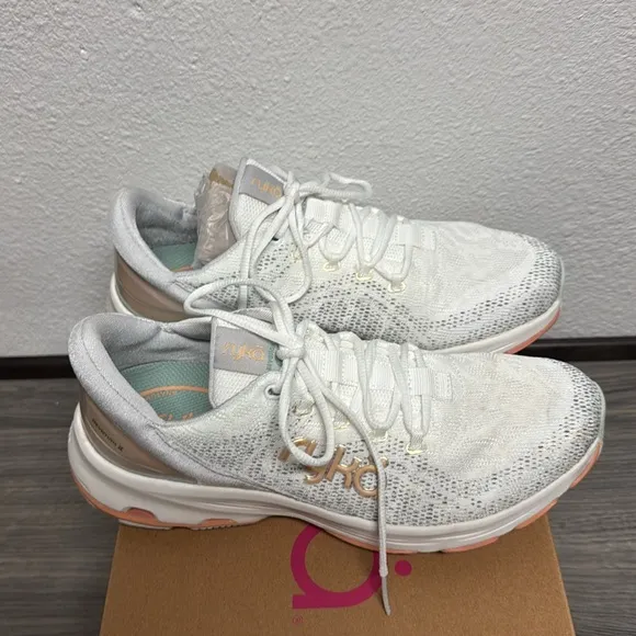 Ryka Devotion X Walking Sneaker In Feminine White