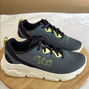 Ryka Lace-Up Max Cushion Mesh Washable Sneakers-Glide 7M