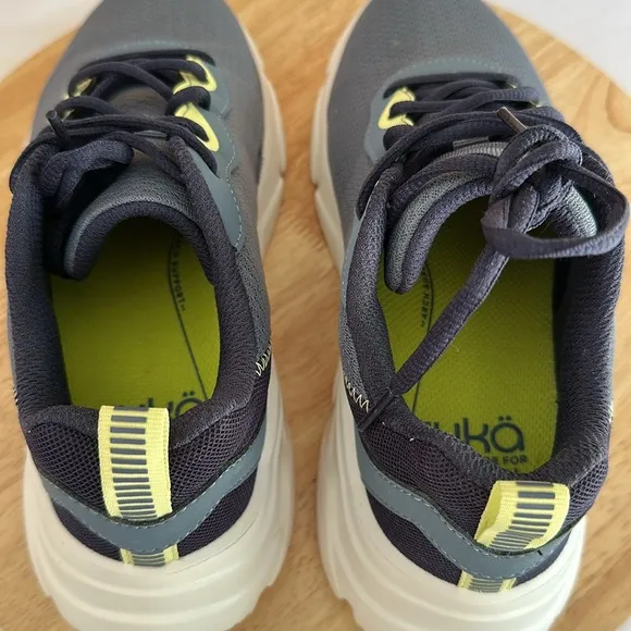 Ryka Lace-Up Max Cushion Mesh Washable Sneakers-Glide 7M