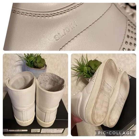 Saint Laurent High-Top Sneaker Shoes