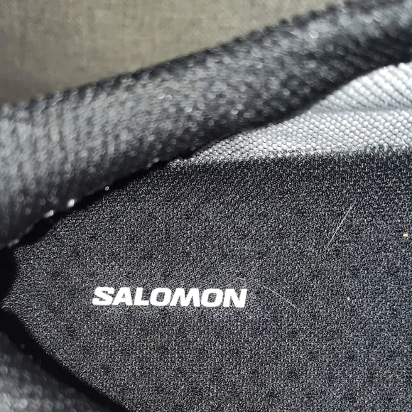 Salomon Black Athletic Shoes Sleek Design Comfort