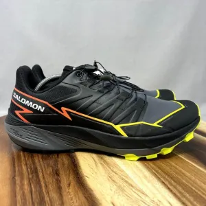 Salomon Thundercross Men's 10.5 (EU 44 2/3) Black Green Hiking Waterproof Shoes