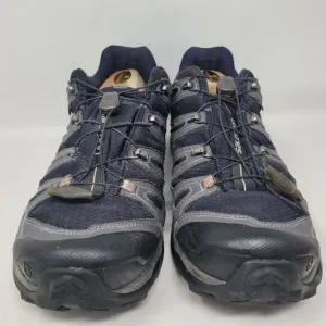 Salomon X Ultra 2 Low GTX Hiking Shoes 379823 Gray Black VG Size 11.5 Gore-Tex
