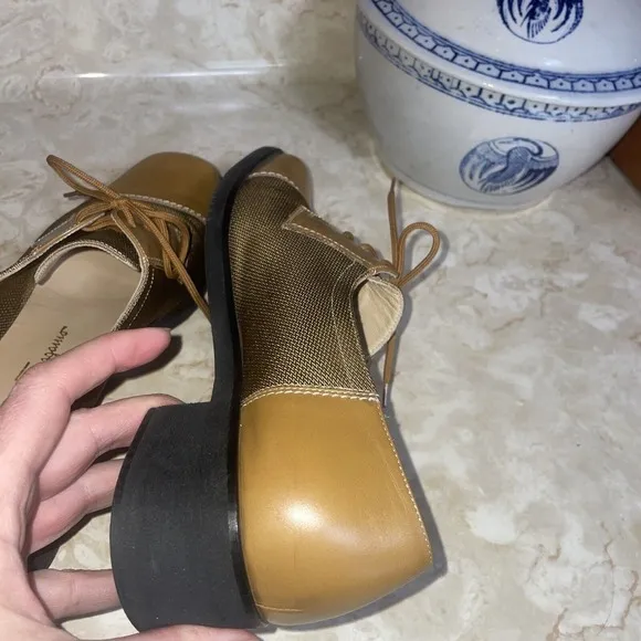 Salvatore Ferragamo Skipper Lace Up Shoe sz 8.5