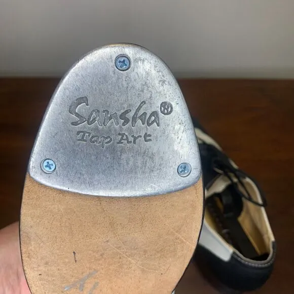 Sansha T-Bogango TAP Shoes Leather Womens Size 14
