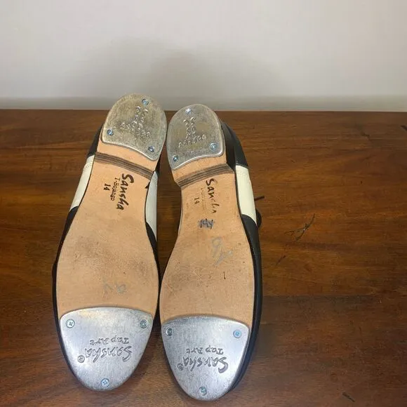 Sansha T-Bogango TAP Shoes Leather Womens Size 14