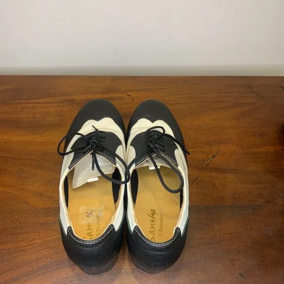 Sansha T-Bogango TAP Shoes Leather Womens Size 14