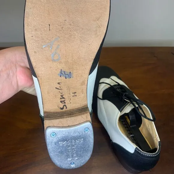 Sansha T-Bogango TAP Shoes Leather Womens Size 14