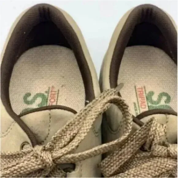 SAS Free Time Suede Leather Comfort Walking Shoes Size 6.5