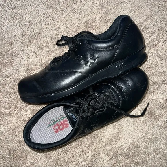 SAS Free Time Walking Shoe Women’s Black Size 9 1/2 Narrow