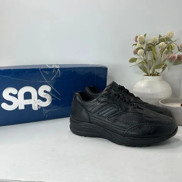 SAS Journey Lux Hazel Tripad Comfort Leather Shoes Soft Step Black Men's 7WW