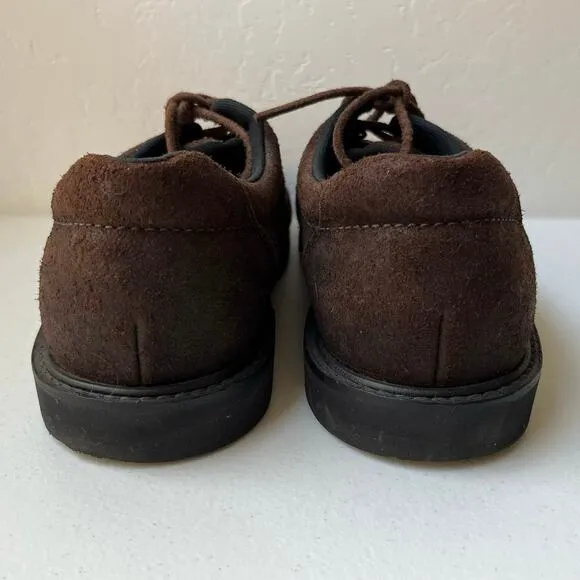 SAS Walk Around Non-Slip ‘Bout Time Moc Shoes Vibram Comfort USA Brown Size 10