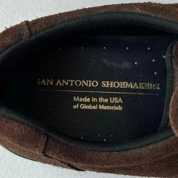 SAS Walk Around Non-Slip ‘Bout Time Moc Shoes Vibram Comfort USA Brown Size 10