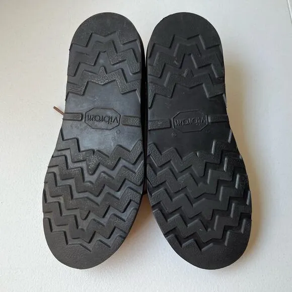 SAS Walk Around Non-Slip ‘Bout Time Moc Shoes Vibram Comfort USA Brown Size 10