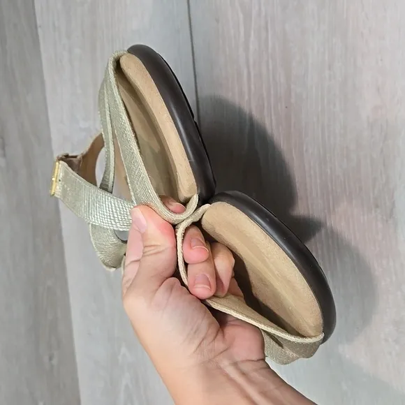 SAS Women Leather Comfort Sandals shoes sz 9.5W
