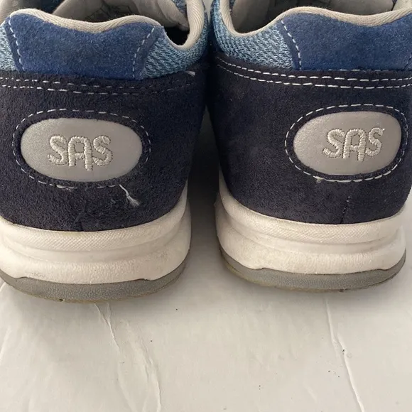 SAS Women's Tour Mesh LT Blue Walking Shoes