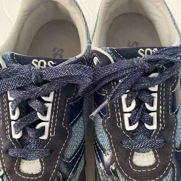 SAS Women's Tour Mesh LT Blue Walking Shoes