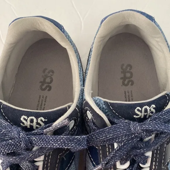 SAS Women's Tour Mesh LT Blue Walking Shoes