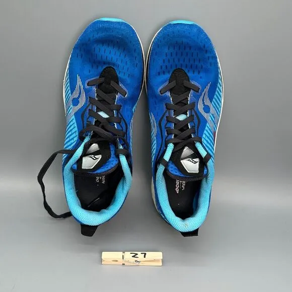 Saucony Endorphin Speed 2 Men 7.5 Blue Athletic Running Sneakers Lace-Up Low Top