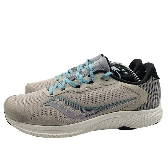 Saucony Freedom 4 Mens 11 Gray Running Athletic Shoes Sneakers - S20617-35