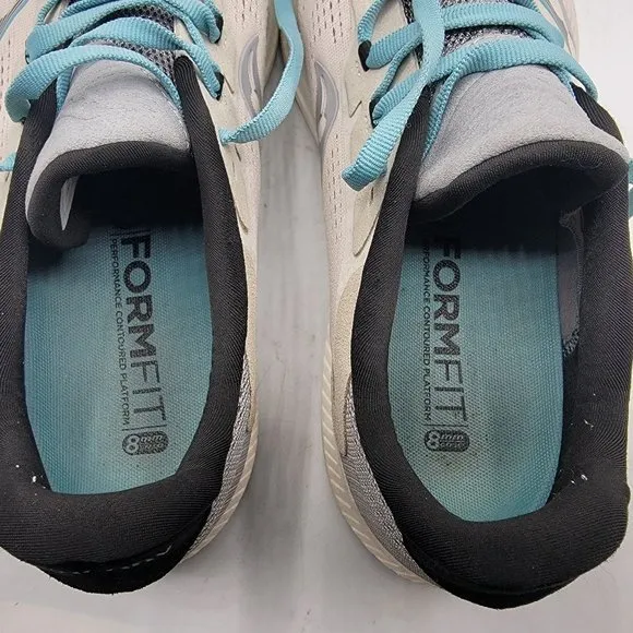 Saucony Freedom 4 Mens 11 Gray Running Athletic Shoes Sneakers - S20617-35