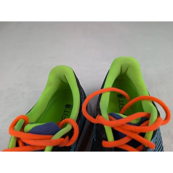 Saucony Guide 14 Running Shoes Mens sz 11.5 Black Neon Yellow Orange Athletic
