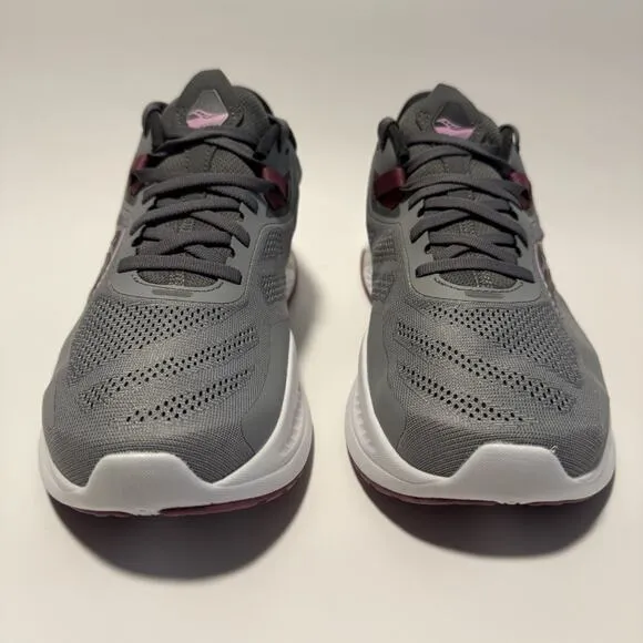 Saucony Guide 15 Women’s Running Shoes Size 11 Alloy Quartz Gray &amp; Pink