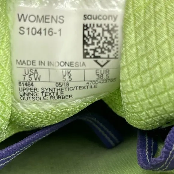 Saucony Guide ISO Everun Shoes Womens Size 7.5 W Low Top Running Comfort Sneaker