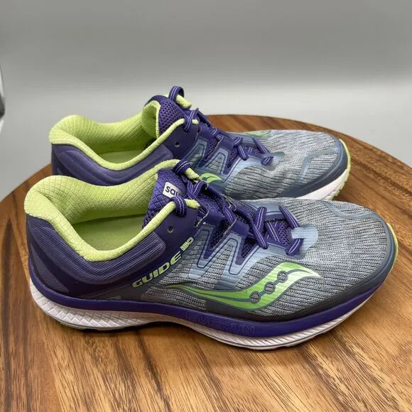 Saucony Guide ISO Everun Shoes Womens Size 7.5 W Low Top Running Comfort Sneaker