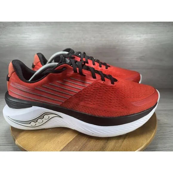 Saucony Men's Endorphin Shift 3 Sneaker, Infrared/Black, 11