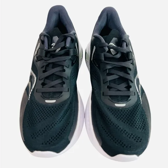 Saucony Men's Guide 15 Running Athletic Shoes Black/White Size 7