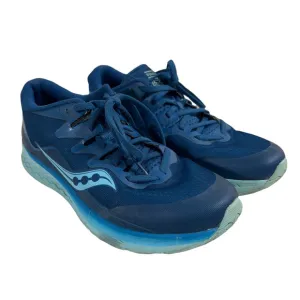 Saucony Mens S Ride ISO 2 Running Shoes Blue SK162394 Low Top Lace Up 5.5 M