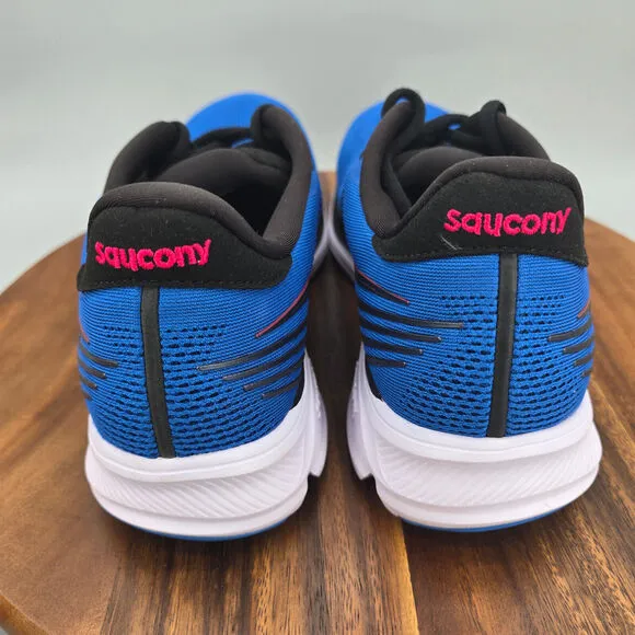 Saucony Ride 14 Shoes Men's 11 Blue Low Top Lace Up Running Athletic Sneakers