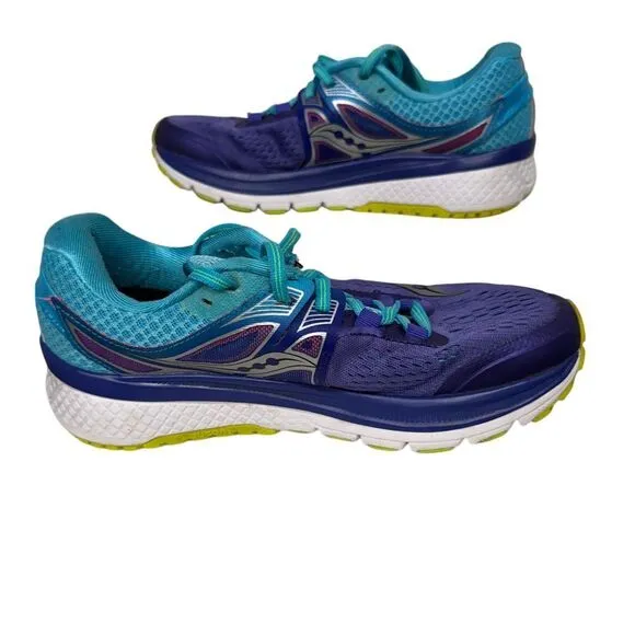 SAUCONY Triumph ISO 3 &quot;Purple Blue&quot; Women running (Size US8) trainer gel‎