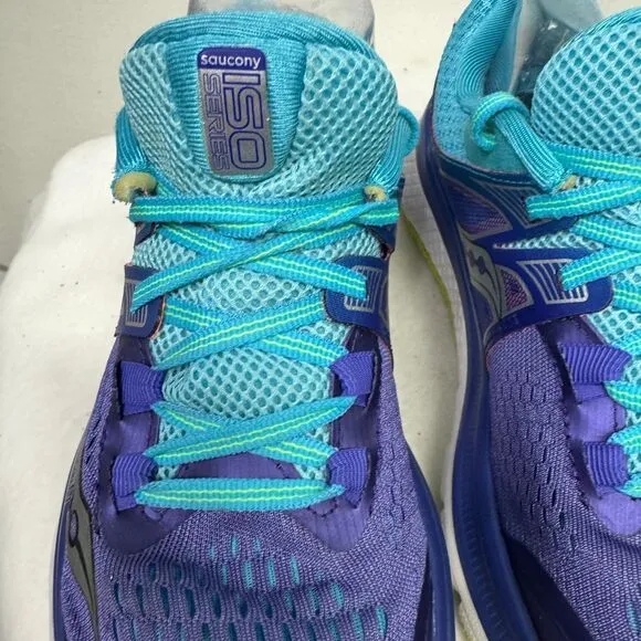 SAUCONY Triumph ISO 3 &quot;Purple Blue&quot; Women running (Size US8) trainer gel‎