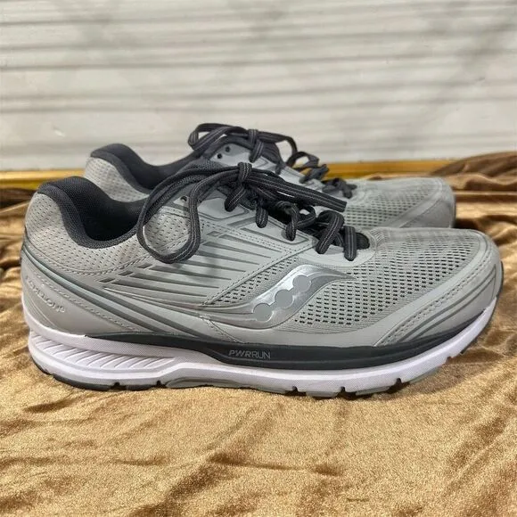 Saucony Women's Echelon 8 Running Shoes Gray Size 9.5 Wide