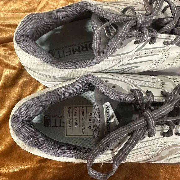 Saucony Women's Echelon 8 Running Shoes Gray Size 9.5 Wide