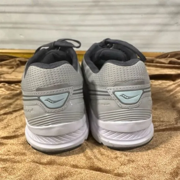 Saucony Women's Echelon 8 Running Shoes Gray Size 9.5 Wide