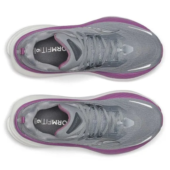 SAUCONY Women's Hurricane 24 Running Shoes Sneakers Flint/Viola NWB Size 8.5