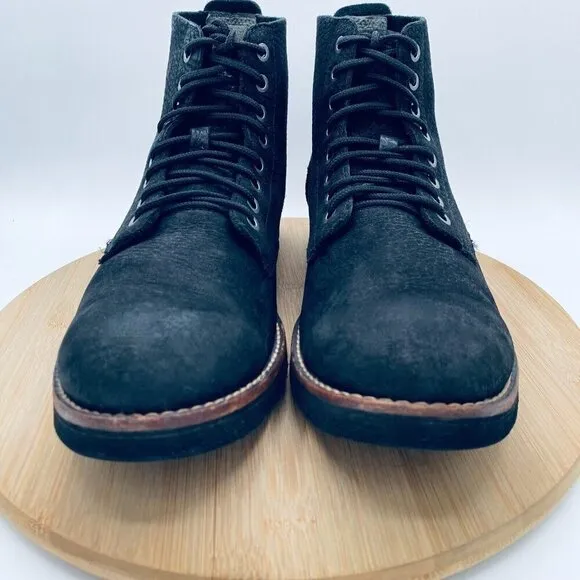 SeaVees Shoes Mens 10 Black Leather Chukka Boots Boondocker