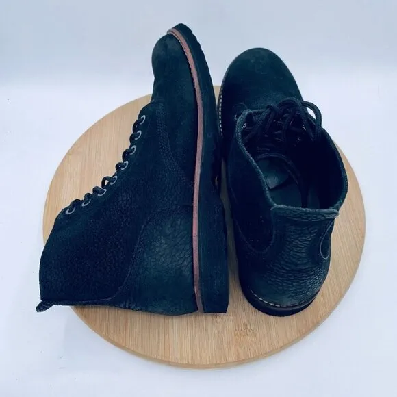 SeaVees Shoes Mens 10 Black Leather Chukka Boots Boondocker