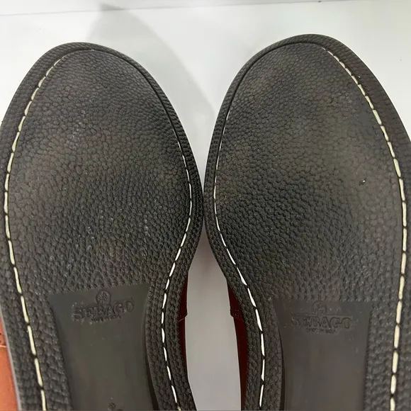 Sebago Campsides boat shoes brown leather Men’s 14