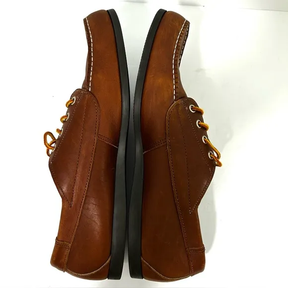 Sebago Campsides boat shoes brown leather Men’s 14