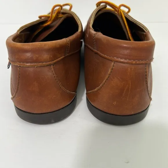 Sebago Campsides boat shoes brown leather Men’s 14