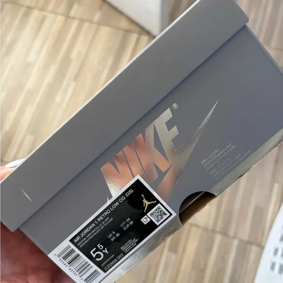 Silver Jordan 1 Low