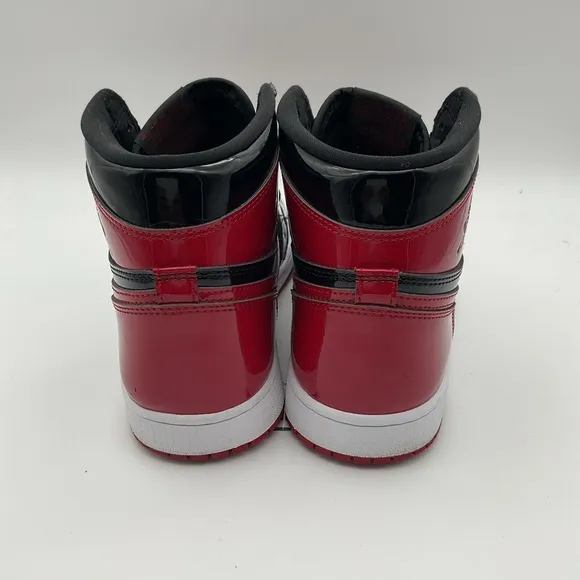 Size 10 - Jordan 1 Retro OG High Patent Bred (555088-063)