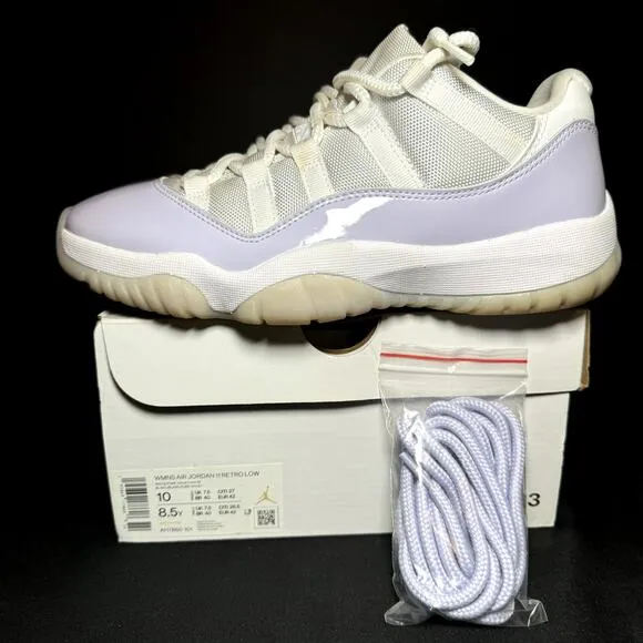 Size 10 - Wmns Nike Air Jordan 11 Retro Low Pure Violet Women's Shoes