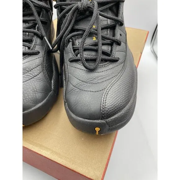 Size 11 - Jordan 12 Retro Mid Black Taxi With Box